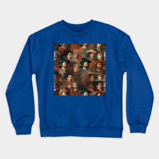 Rembrandt Paintings Mashup Crewneck Sweatshirt